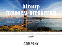 Tablet Screenshot of hireup.net